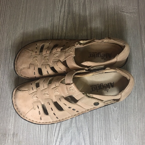 Alegria Pesca Fishermen Tan Sandals Size 6.5 - Picture 2 of 9